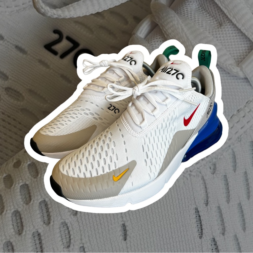 NEW Men’s Nike Air Max 270 ‘White Game Royal’